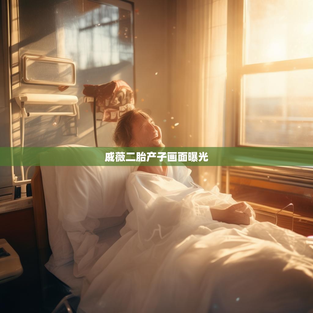 戚薇二胎产子画面