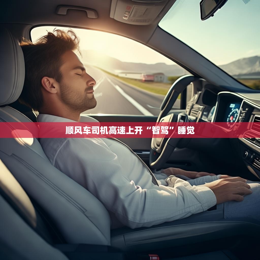 顺风车司机高速上开“智驾”睡觉