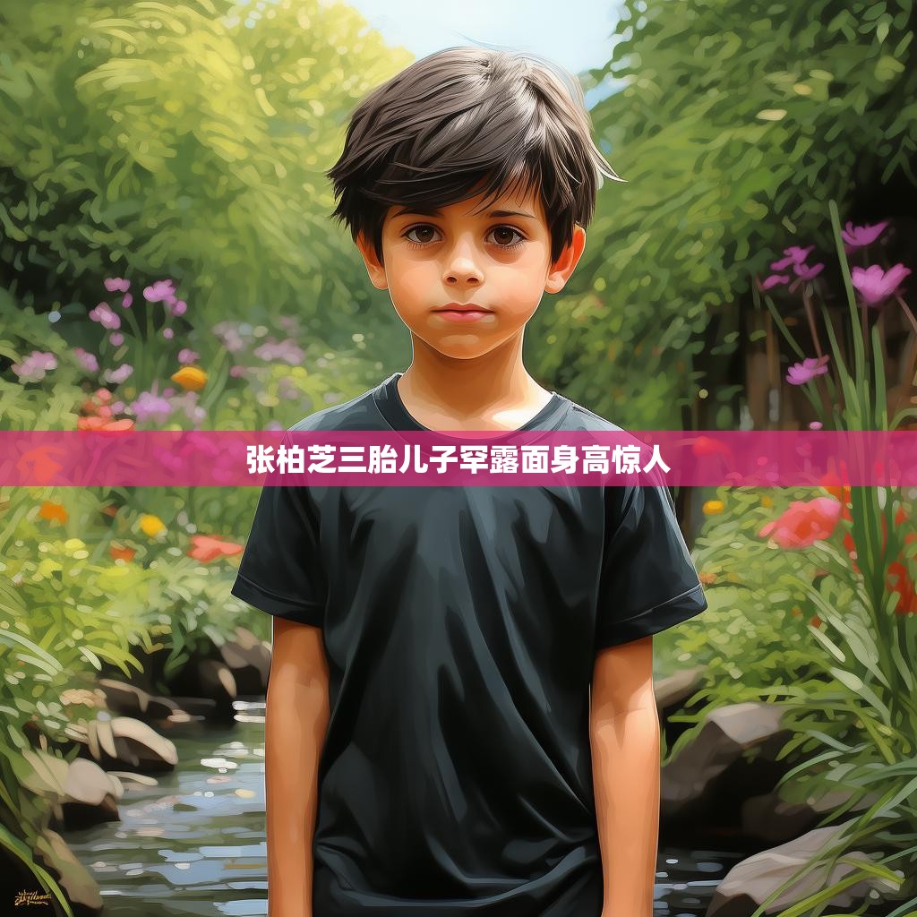 张柏芝三胎儿子罕露面身高惊人