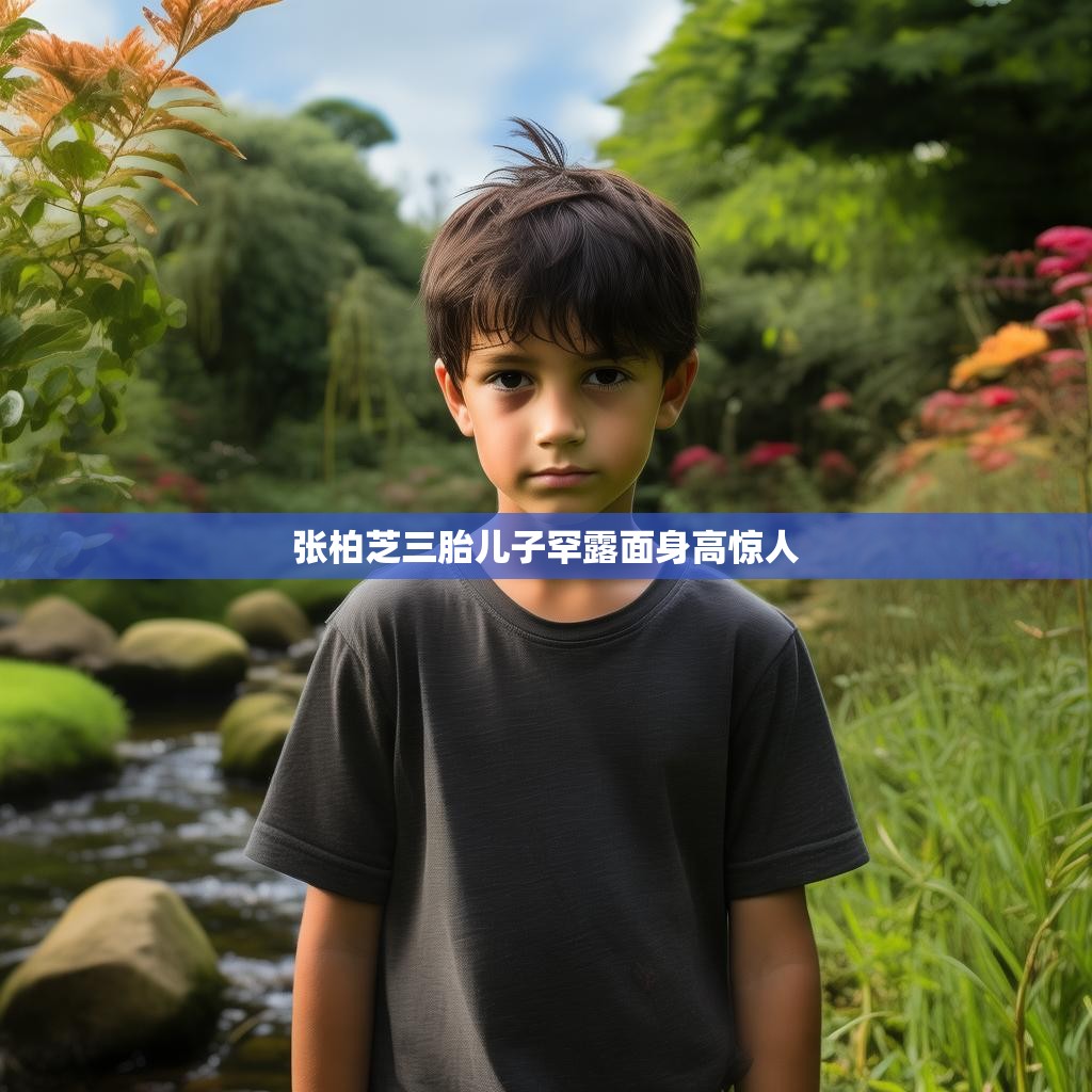 张柏芝三胎儿子罕露面身高惊人