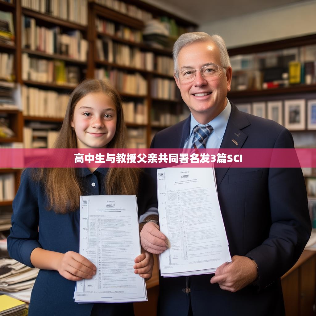高中生与教授父亲共同署名发3篇SCI