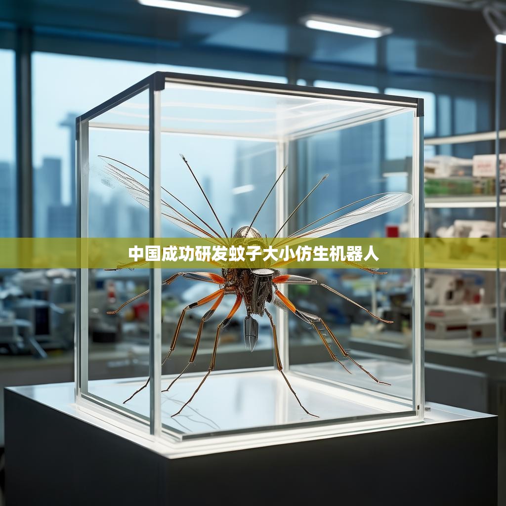 中国成功研发蚊子大小仿生机器人