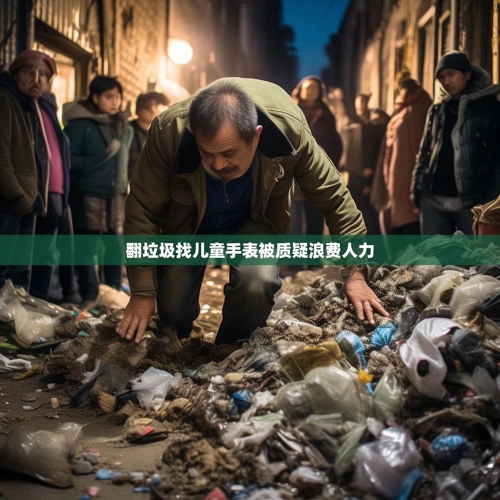 翻垃圾寻找儿童手表的社会影响