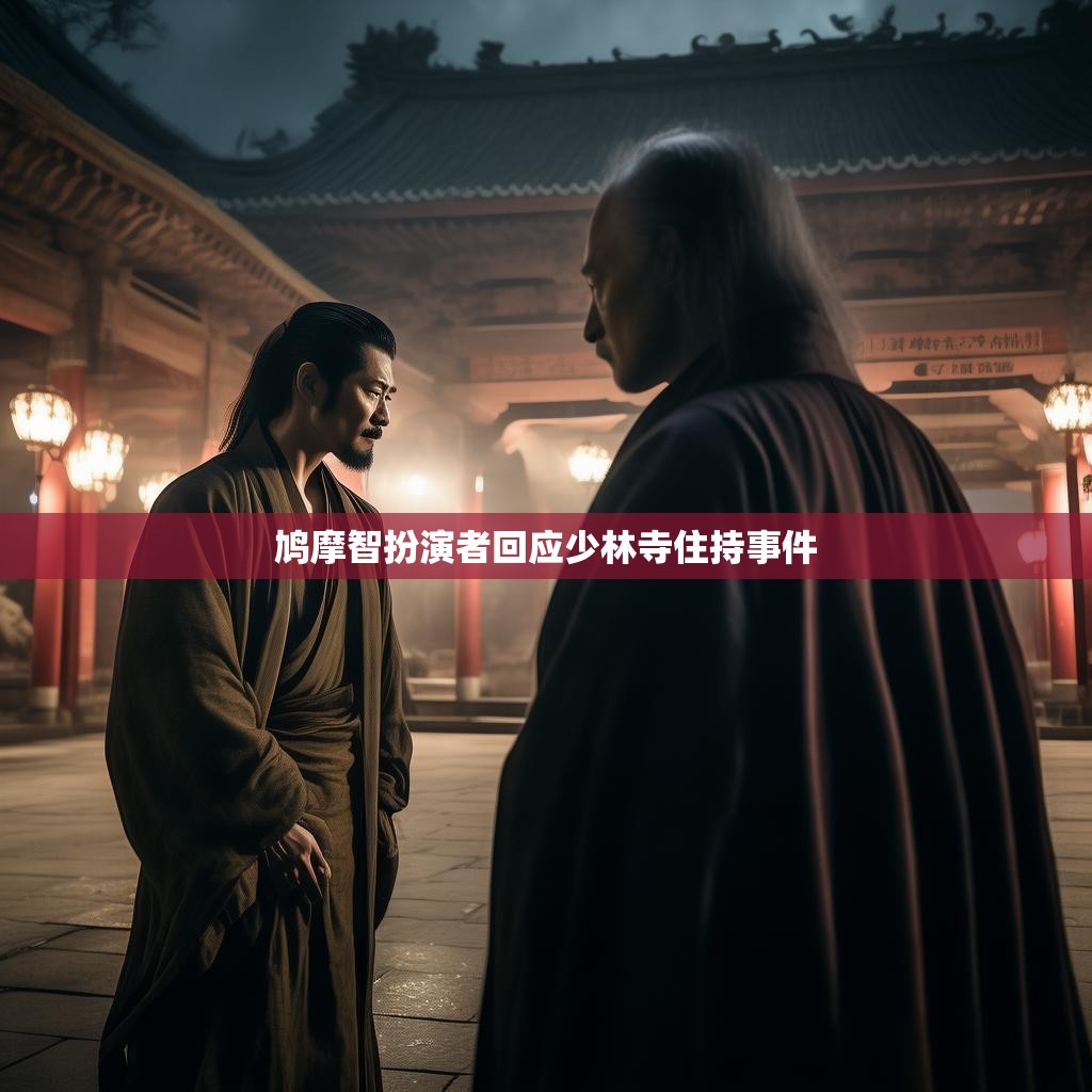 鸠摩智扮演者回应少林寺住持事件