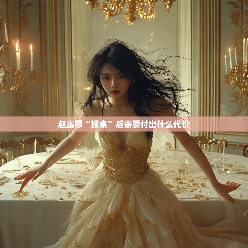 赵露思掀桌事件 赵露思掀桌事件