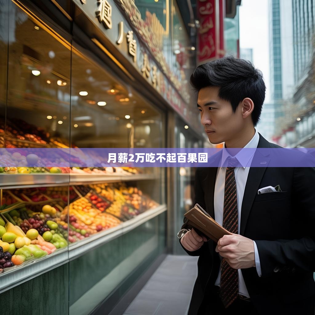 月薪2万吃不起百果园 月薪2万吃不起百果园