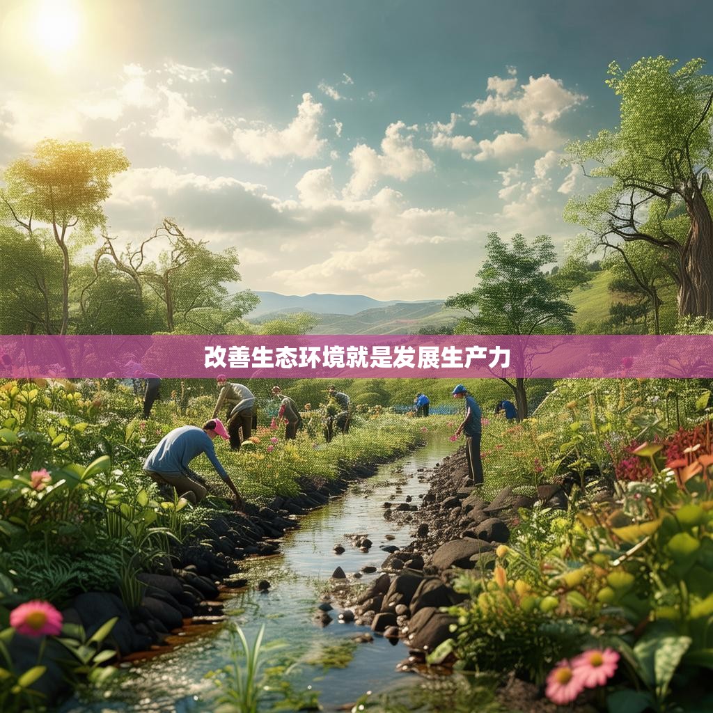 以绿色发展推动生产力进步 以绿色发展推动生产力进步