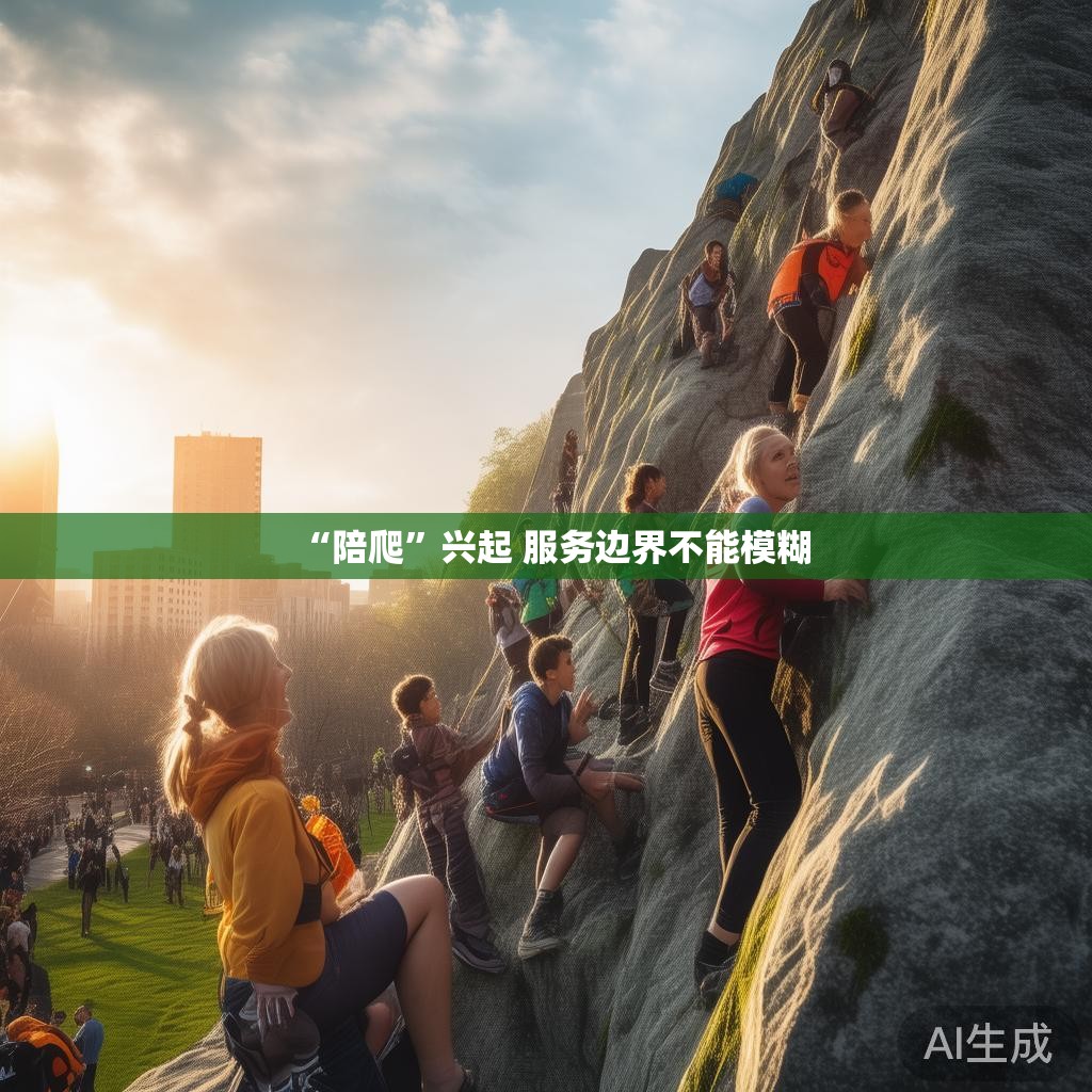 “陪爬”兴起 服务边界不能模糊 “陪爬”兴起 服务边界不能模糊