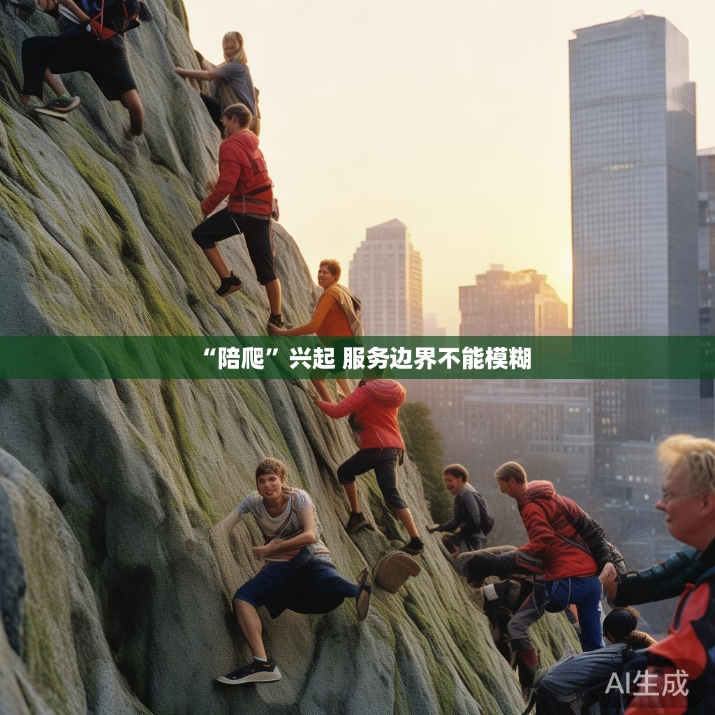 “陪爬”兴起 服务边界不能模糊 “陪爬”兴起 服务边界不能模糊