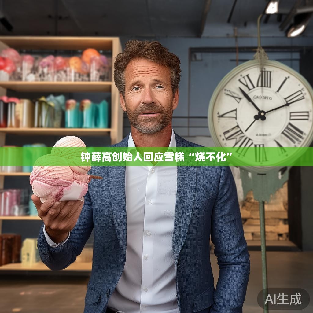 钟薛高创始人回应雪糕“烧不化” 钟薛高创始人回应雪糕“烧不化”