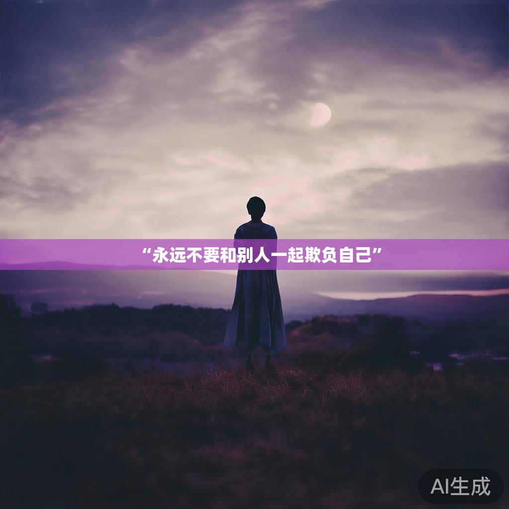 坚守自我,永不共欺 永不参与欺凌他人