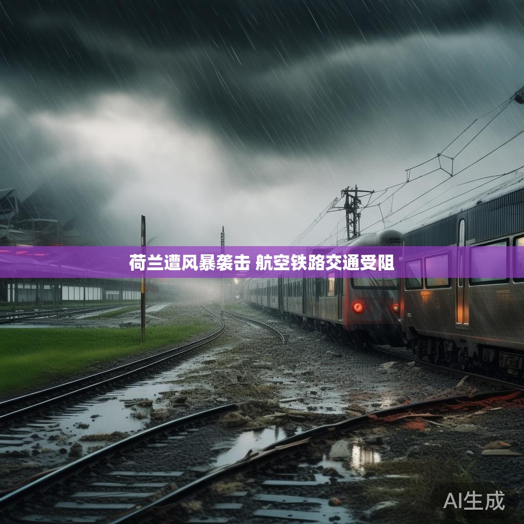 荷兰遭风暴袭击 航空铁路交通受阻 荷兰遭风暴袭击 航空铁路交通受阻