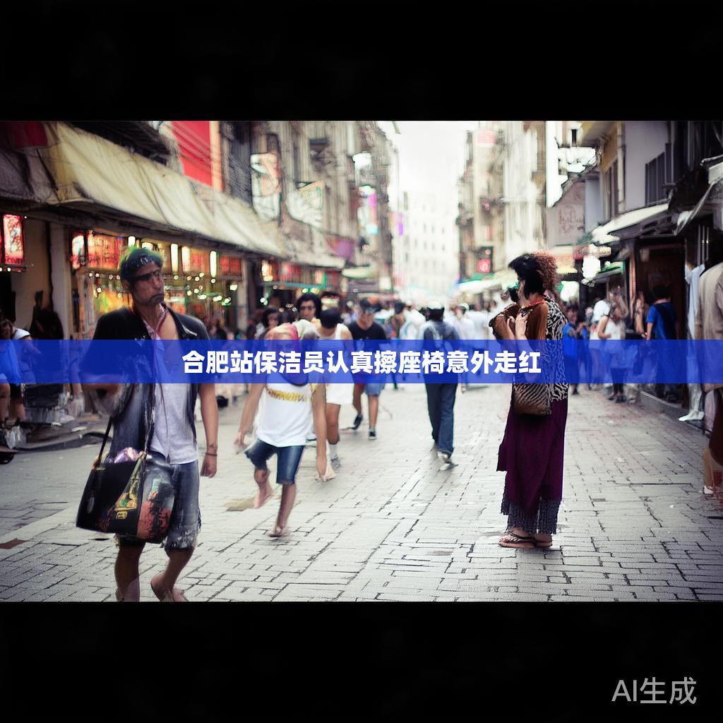 合肥站保洁员认真擦座椅意外走红 合肥站保洁员认真擦座椅意外走红