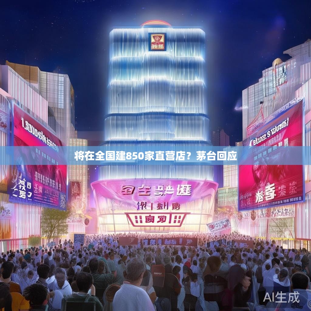 将在全国建850家直营店?茅台回应 将在全国建850家直营店?茅台回应