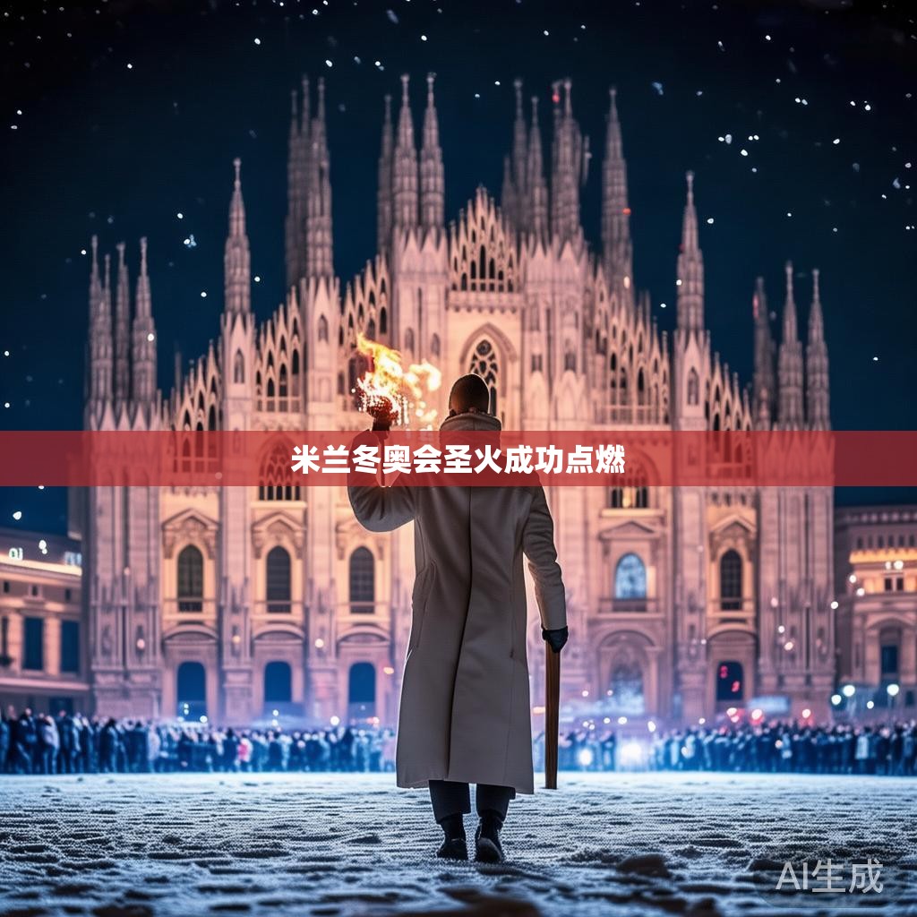 米兰冬奥会圣火成功点燃 米兰冬奥会圣火成功点燃