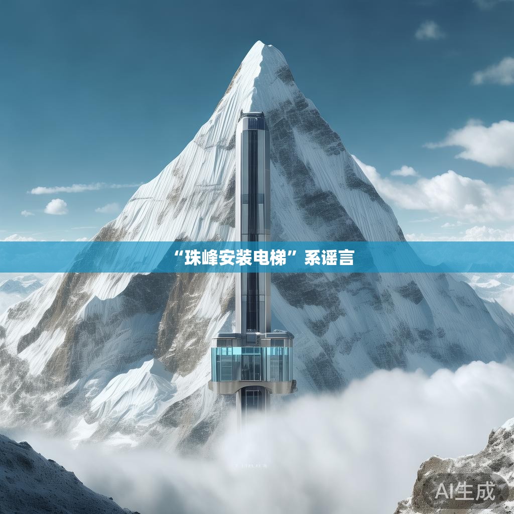 真实信息的重要性 '珠峰安装电梯'为虚假消息