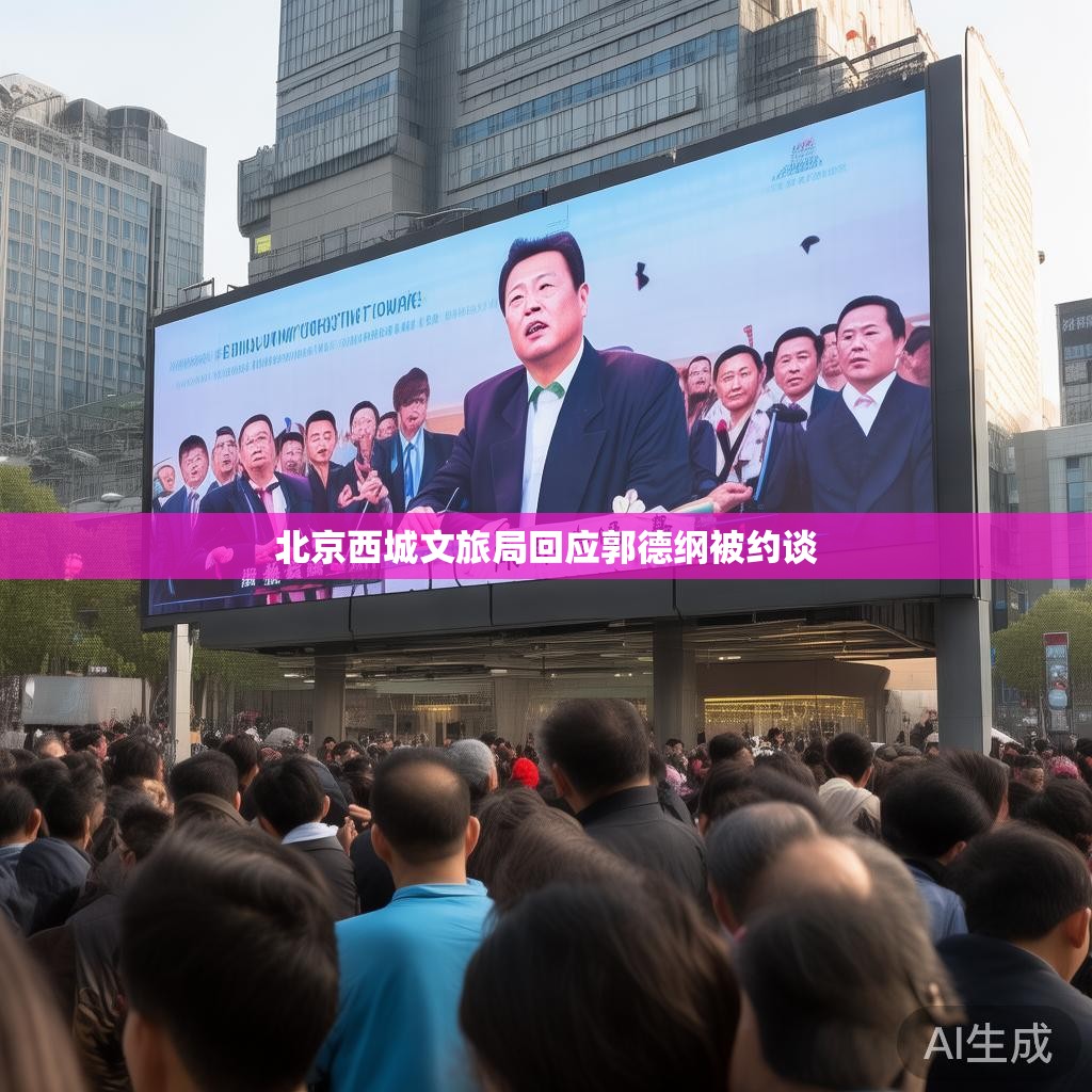 北京西城文旅局回应郭德纲被约谈