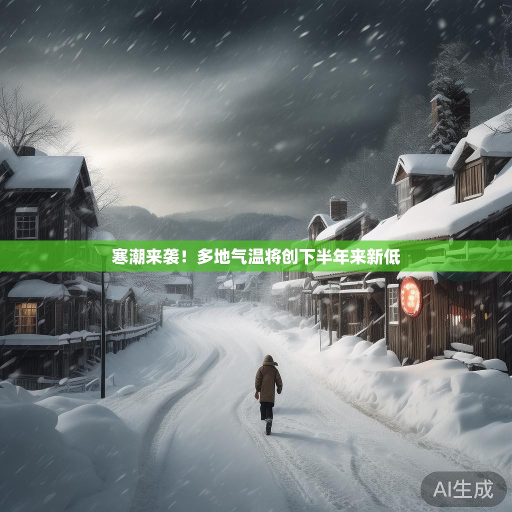 寒潮来袭！多地气温将创下半年来新低