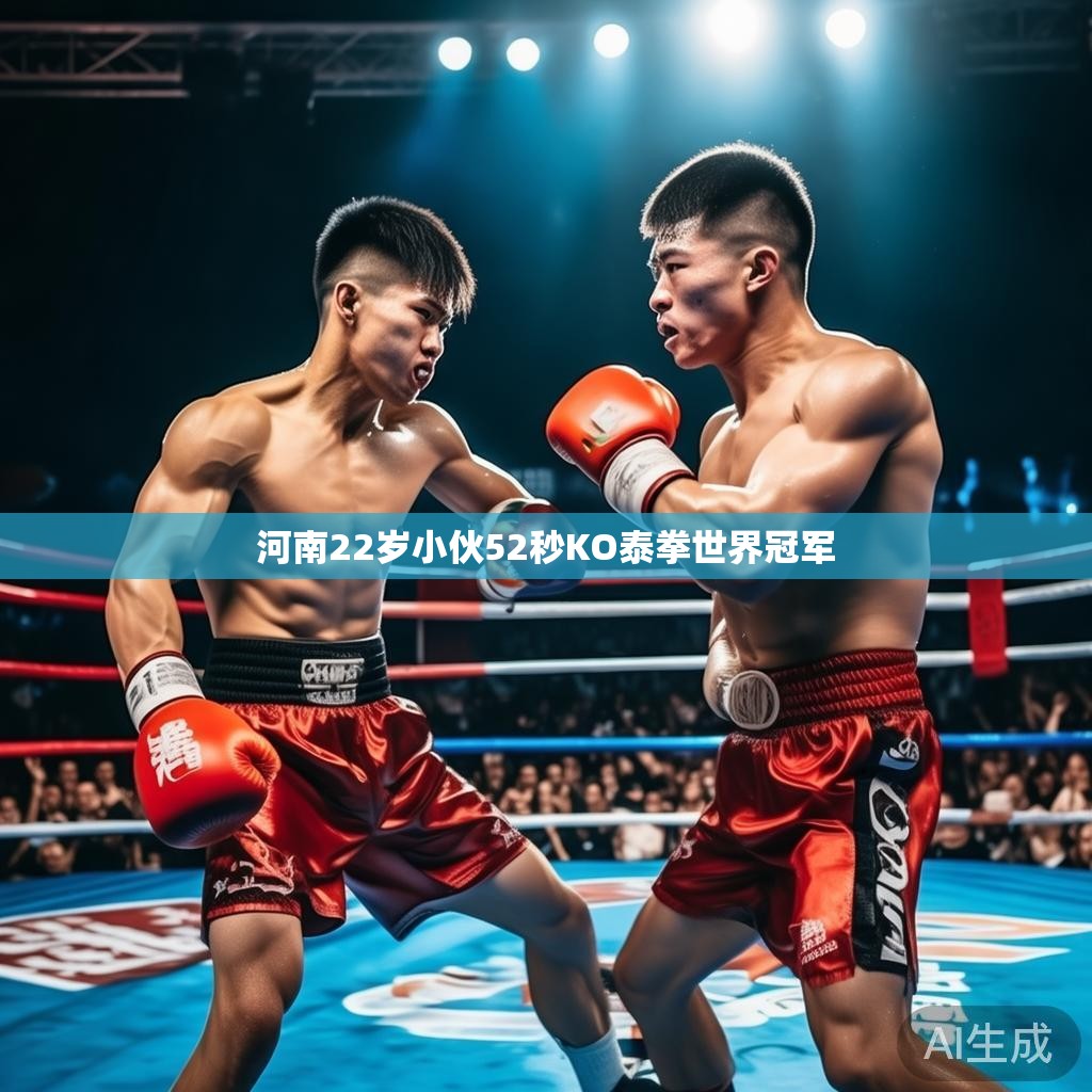 河南22岁小伙52秒KO泰拳世界冠军