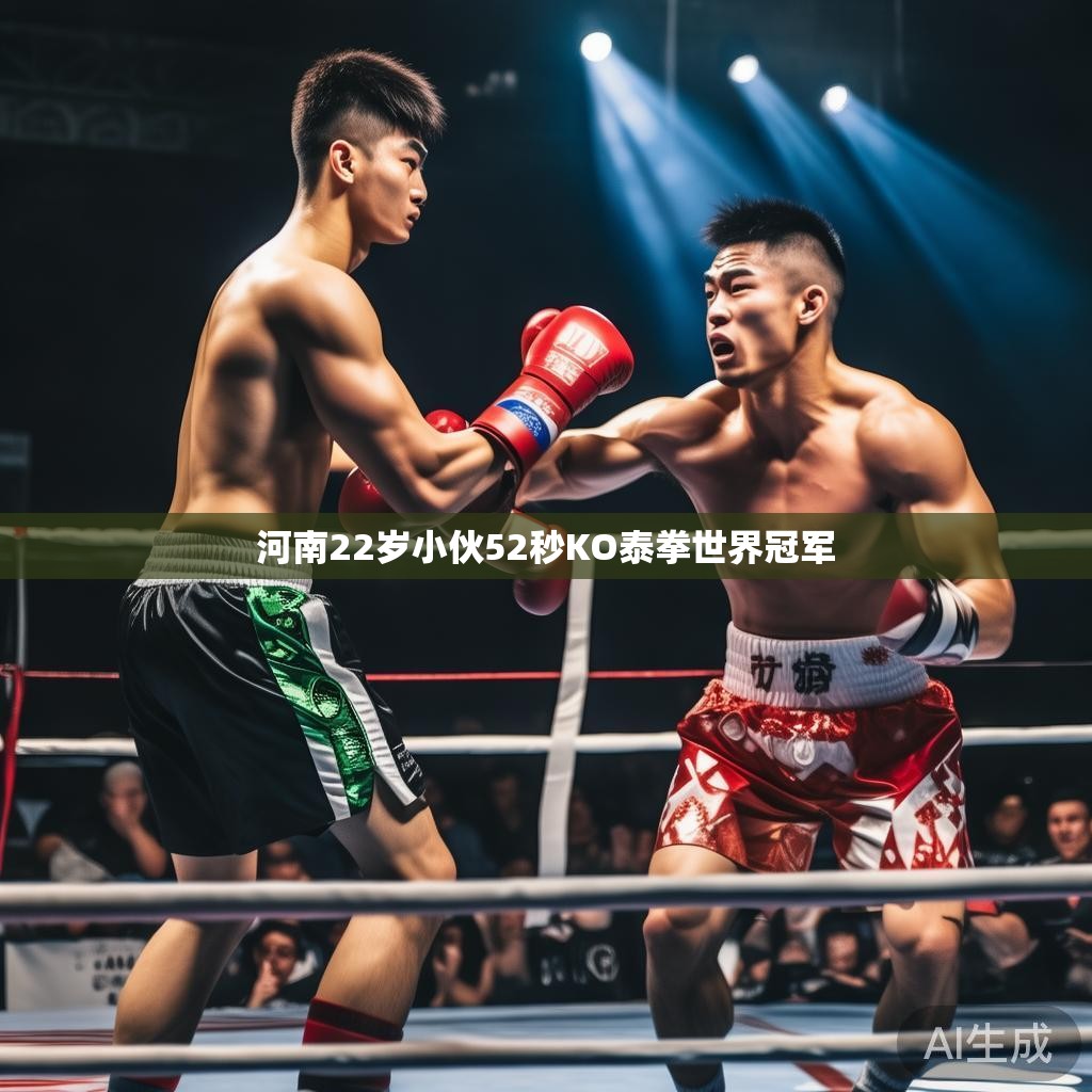 河南22岁小伙52秒KO泰拳世界冠军
