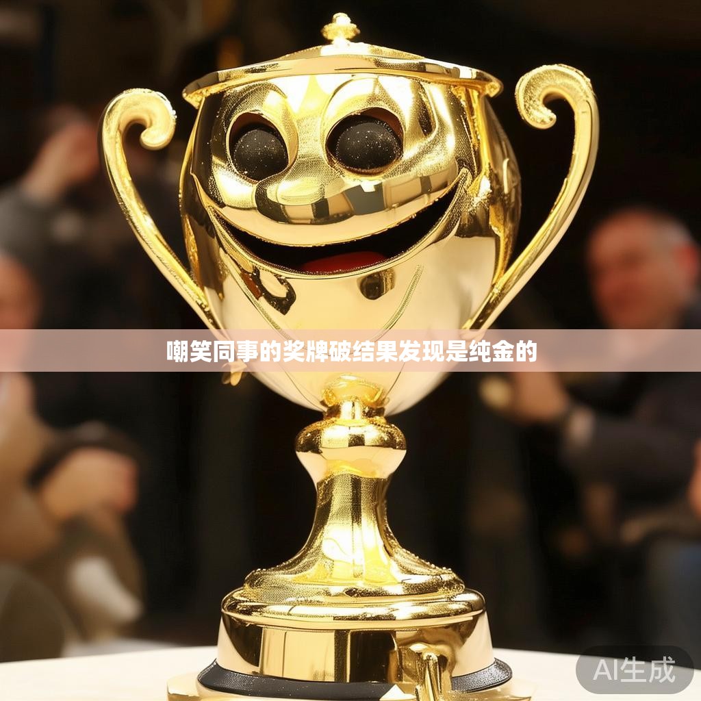 嘲笑同事的奖牌破结果发现是纯金的