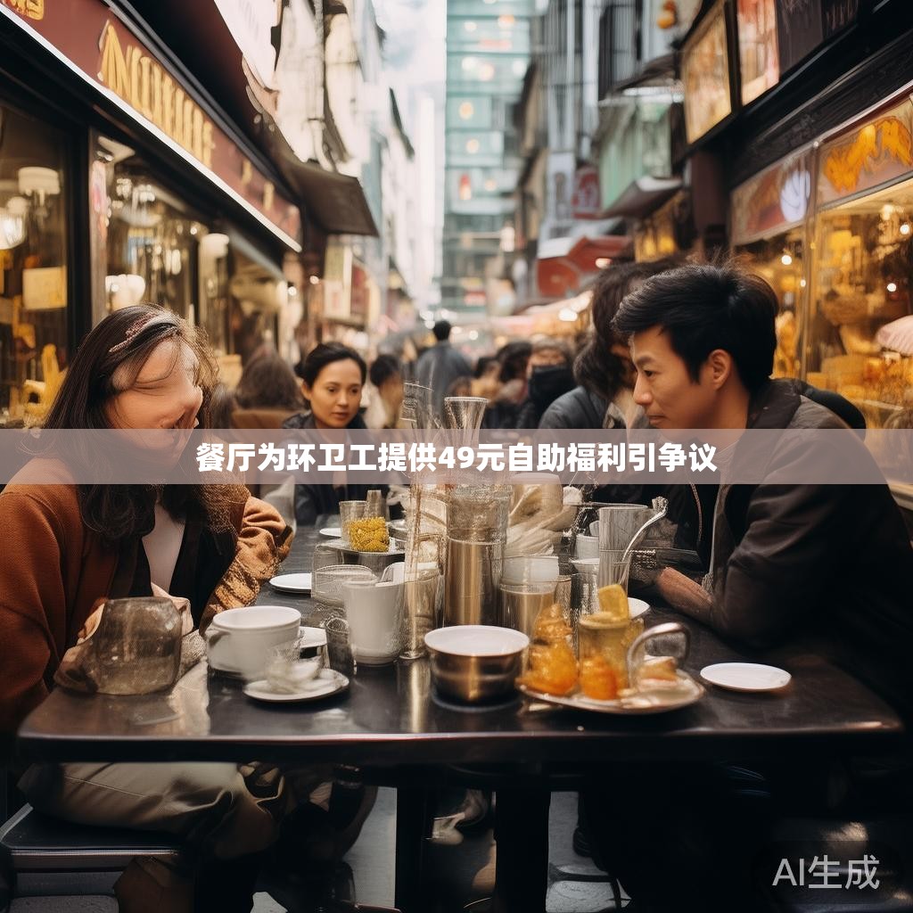 餐厅为环卫工人提供特惠自助餐引发热议