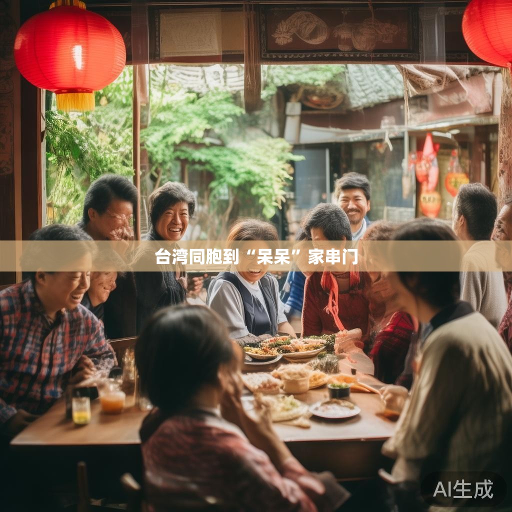 台湾同胞到“呆呆”家串门