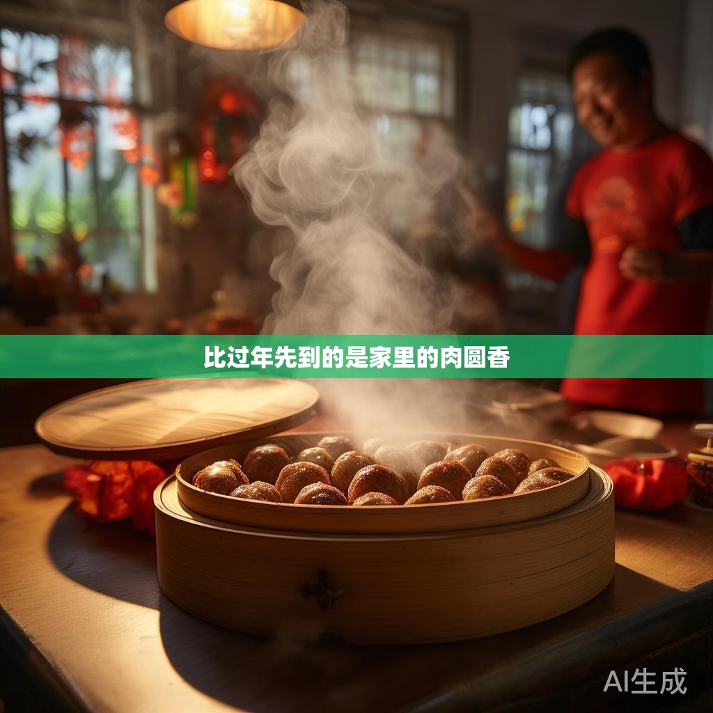 比过年先到的是家里的肉圆香