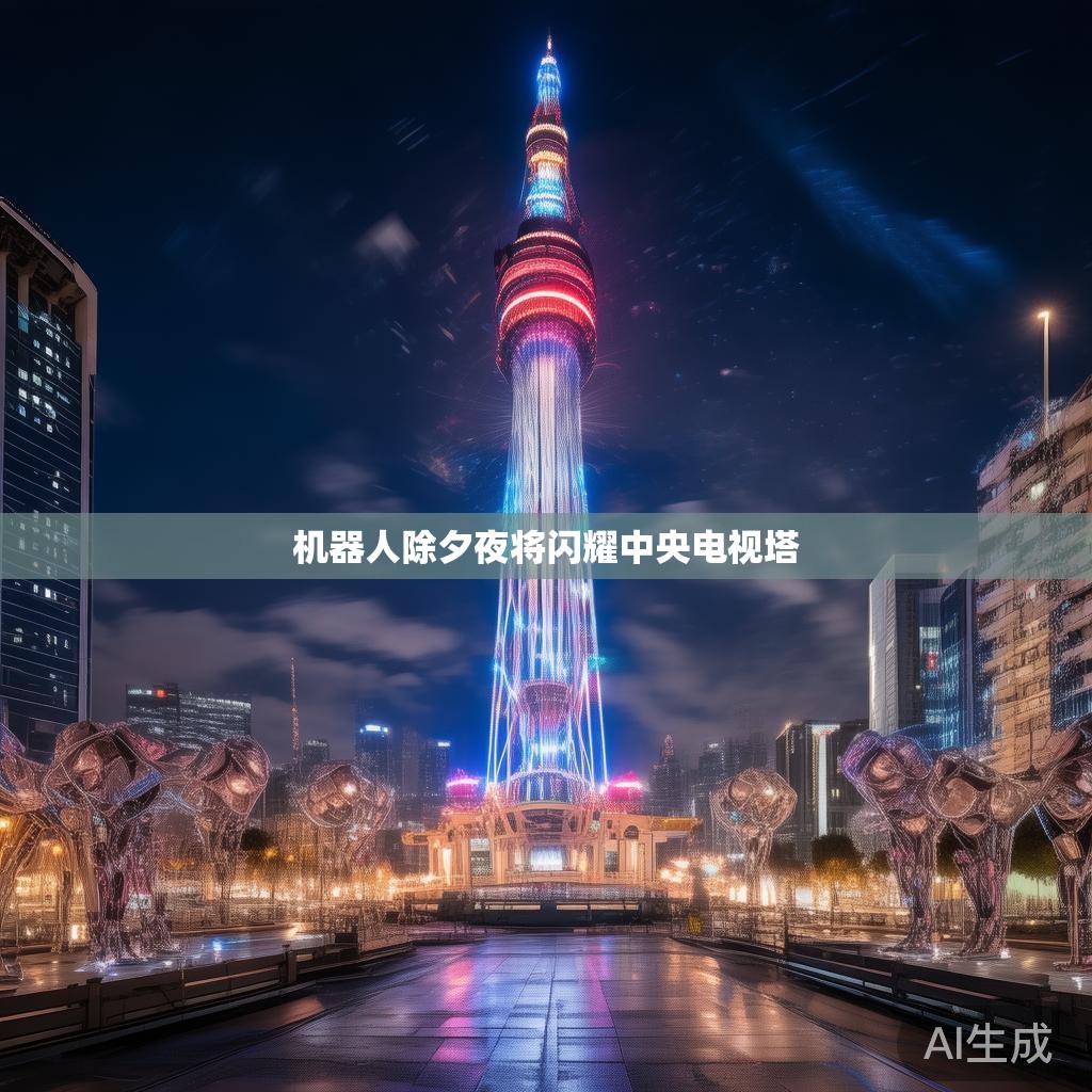 除夕夜，机器人在中央电视塔的精彩瞬间