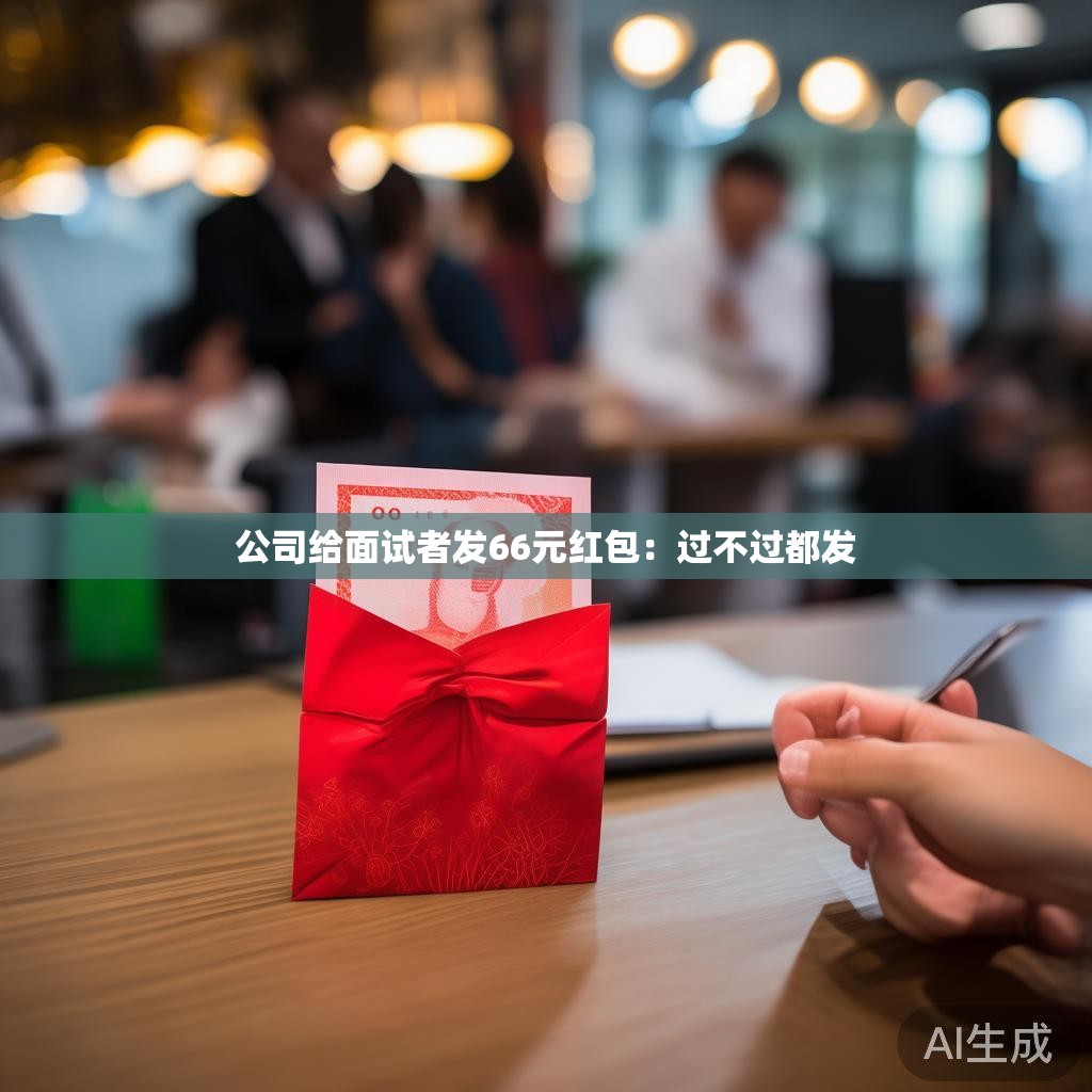 公司给面试者发66元红包：过不过都发